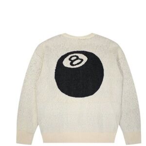 8-Ball Neck Stussy Sweater